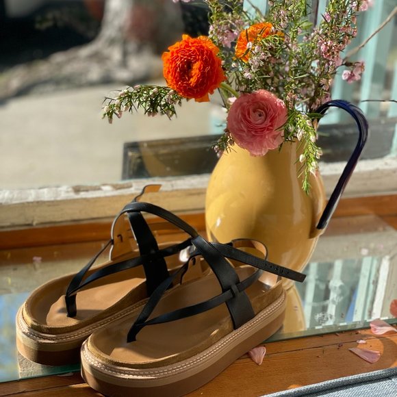 Isabel Marant Platform Sandals - Picture 1 of 4